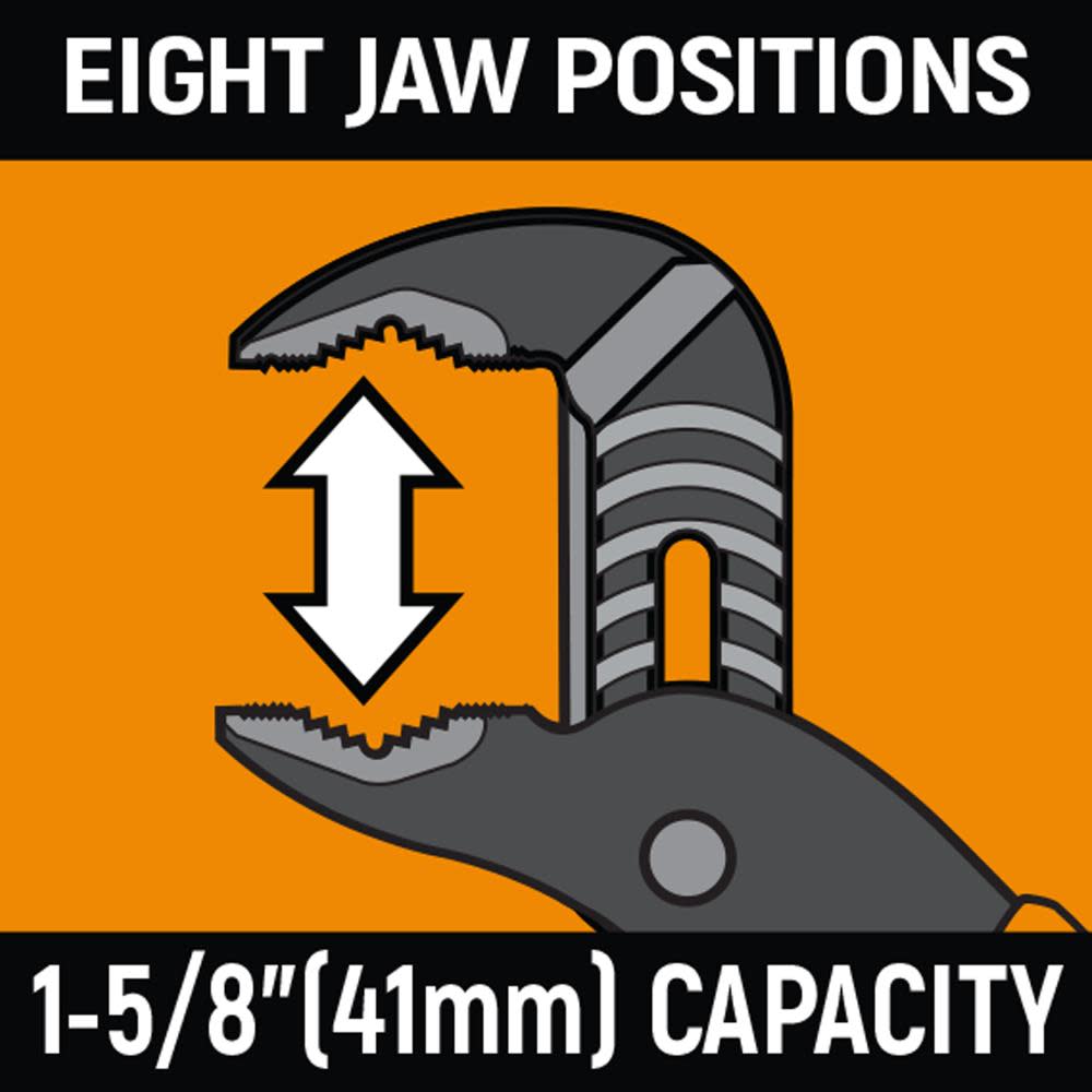 GEARWRENCH 12″ Pitbull K9 Straight Jaw Dual Material Tongue and Groove Pliers - Ascmtools