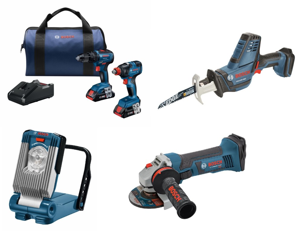 Bosch 5 Tool Combo Kit MEP Bundle - Ascmtools