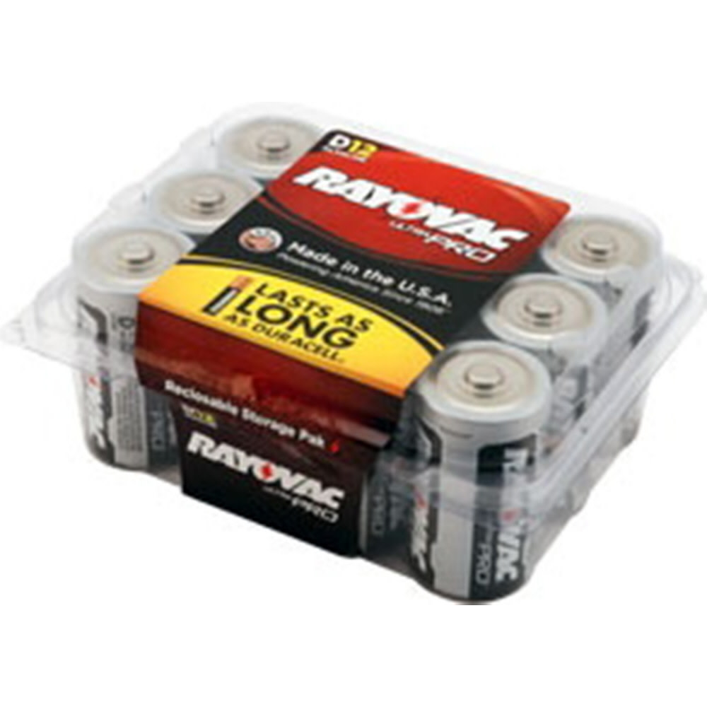 Rayovac Industrial Alkaline D Battery 12 Pack Industrial Alkaline D Battery 12 Pack - Ascmtools