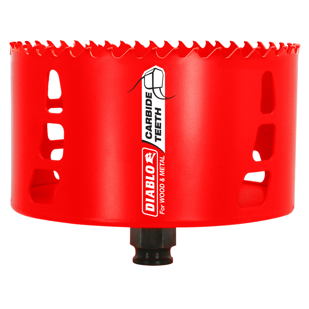 Diablo Tools 4 5/8″ 117mm Carbide Tip Wood & Metal Holesaw - Ascmtools