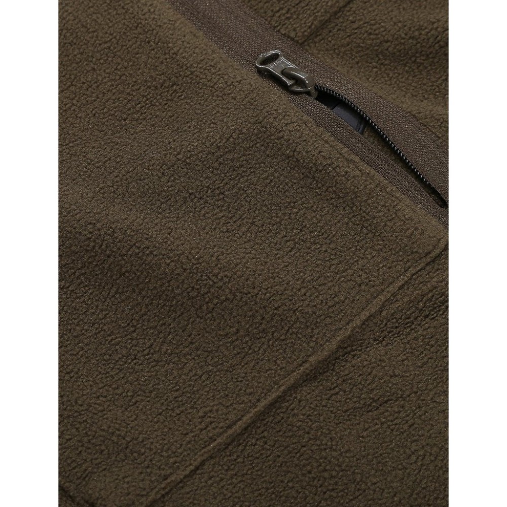 ORORO Mens Army Green Heated Fleece Jacket Kit Large - Ascmtools