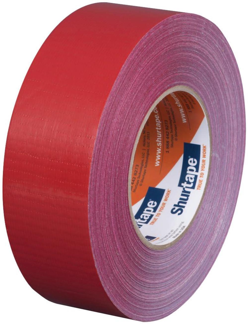 Shurtape PC 667 Duct Tape Outdoor Stucco Red 48mm x 55m - Ascmtools