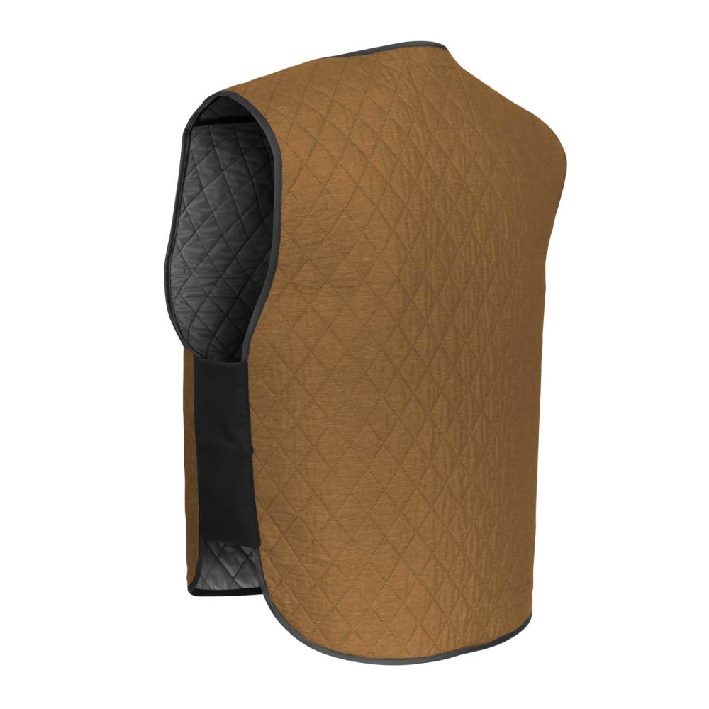 Mobile Cooling Vest Unisex Khaki 4X - Ascmtools