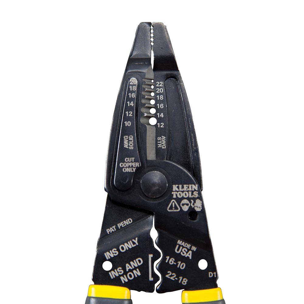 Klein Tools Long-Nose Wire Stripper/Crimper - Ascmtools