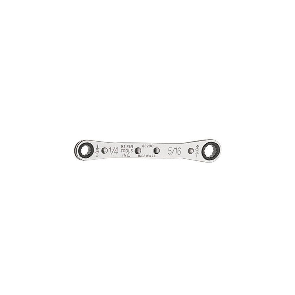 Klein Tools Ratcheting Box Wrench 1/4″ X 5/16″ - Ascmtools