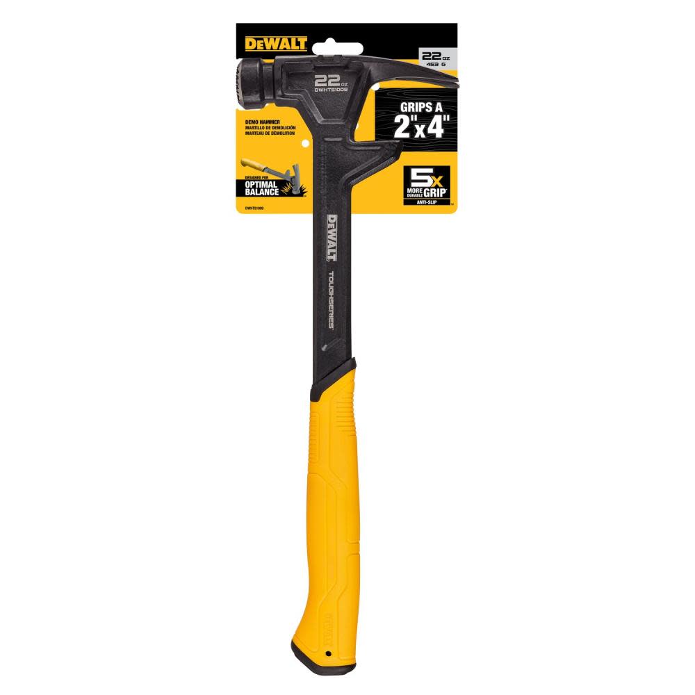DEWALT TOUGHSERIES Demo Hammer 22oz - Ascmtools