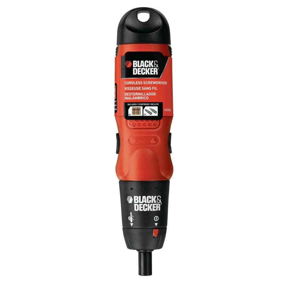 Black and Decker Cordless Screwdriver Kit - Ascmtools