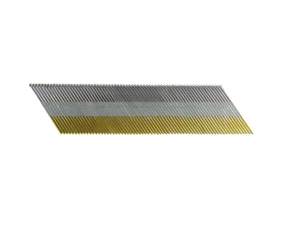 B and C Eagle (1M) 2-1/2 In. 15 Gauge Angled Bright Finishing Nails 1000/Box - Ascmtools
