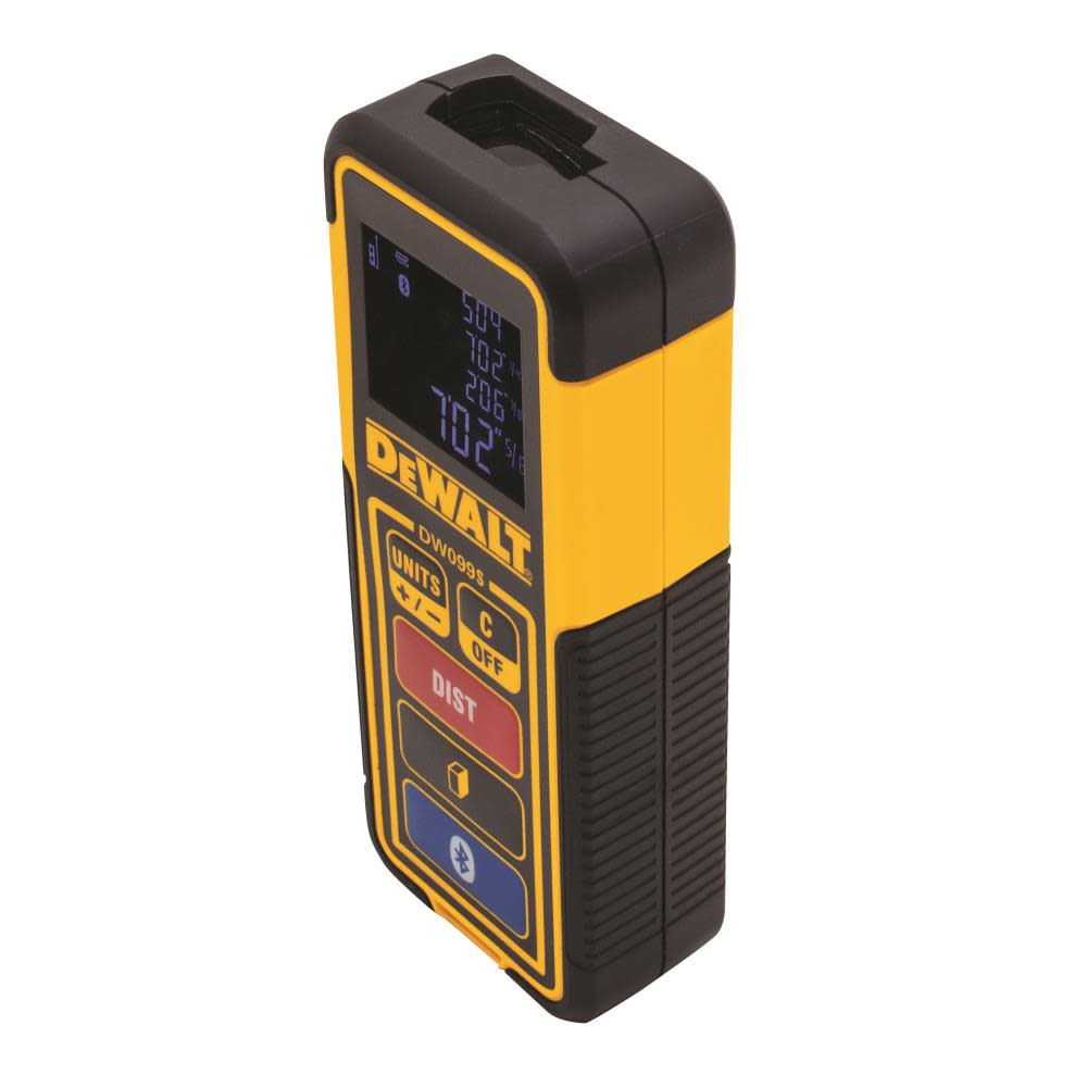 DEWALT 100 ft Bluetooth-Enabled Laser Distance Measurer - Ascmtools
