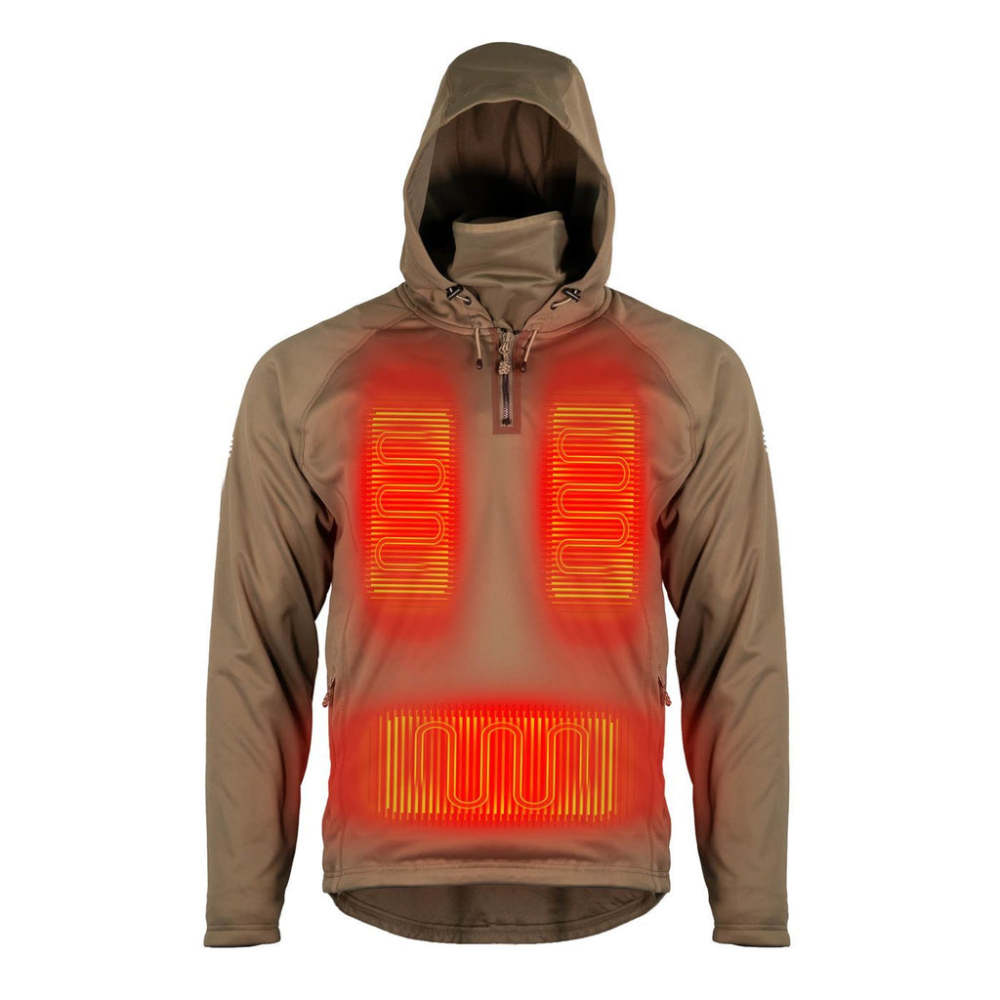 Mobile Warming Morel Agarics Pullover Jacket Mens Medium - Ascmtools