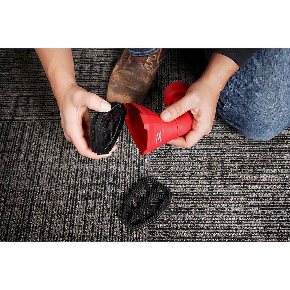 Milwaukee AIR-TIP Swiveling Palm Brush - Ascmtools