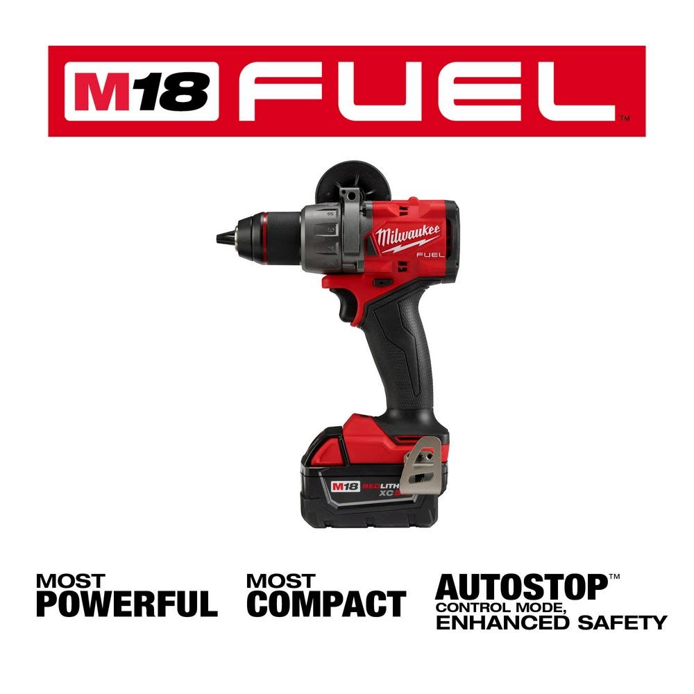 Milwaukee M18 FUEL 1/2″ Drill/Driver Kit - Ascmtools