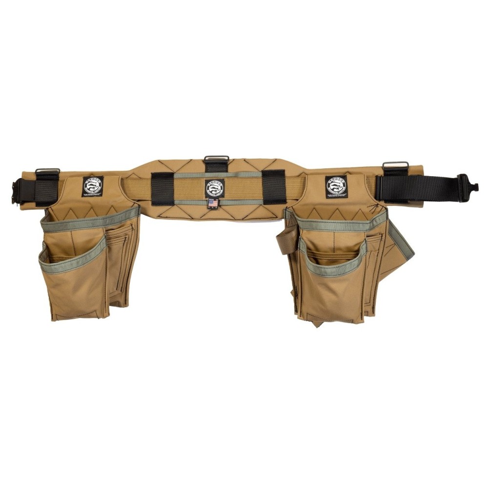Occidental Leather Badger Trimmer Toolbelt Set Sawdust Sage Large - Ascmtools