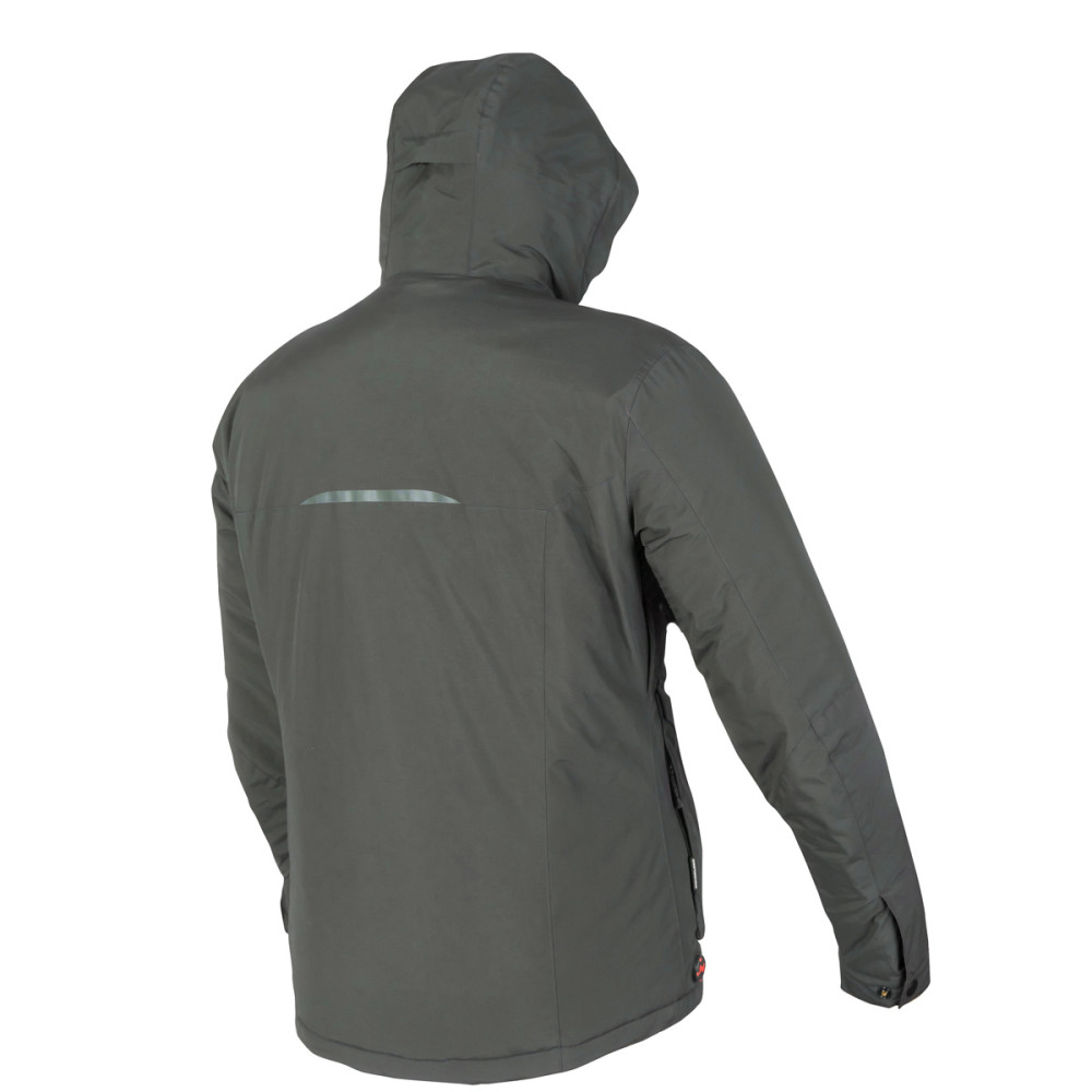 Mobile Warming Pinnacle Parka Heated Jacket Men’s 12 Volt Thyme XL - Ascmtools