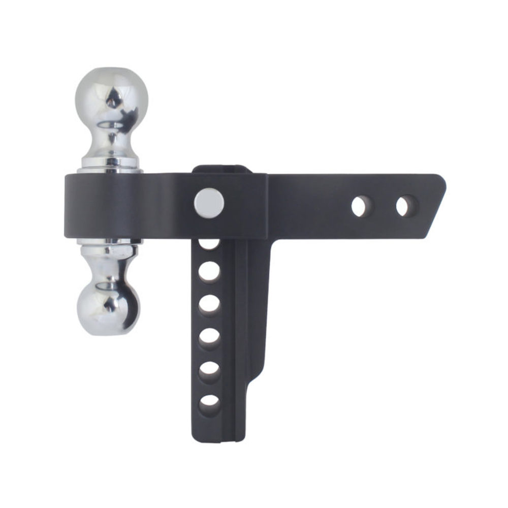 Trailer Valet Blackout 8000 lbs & 10000 lbs Capacity Adjustable Drop Hitch 2″ & 2 5/16″ Ball - Ascmtools