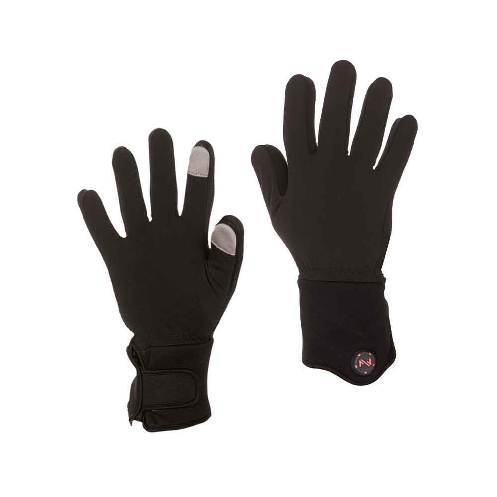 Mobile Warming Heated Gloves Liner Unisex 7.4 Volt Black XS - Ascmtools