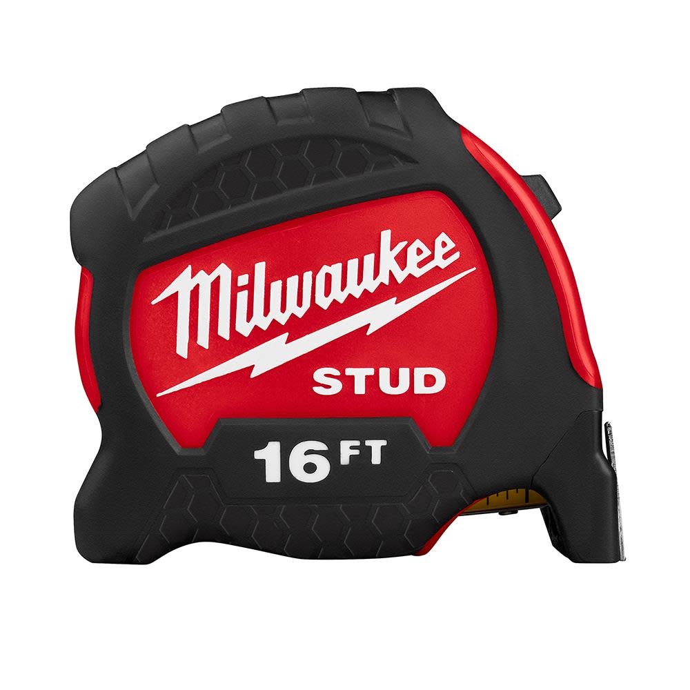 Milwaukee 16ft Gen II STUD Tape Measure - Ascmtools