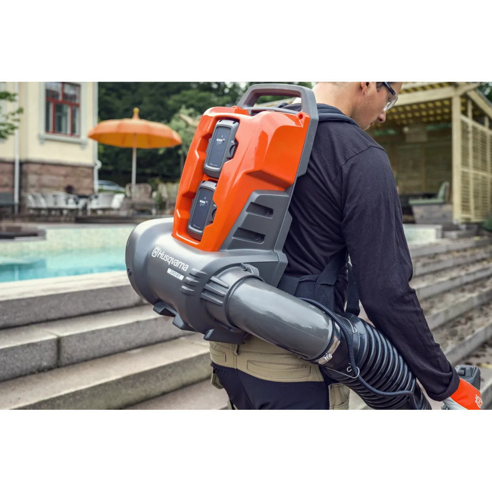 Husqvarna 340iBT 40V Backpack Leaf Blower Li-Ion Battery Powered Bare Tool - Ascmtools