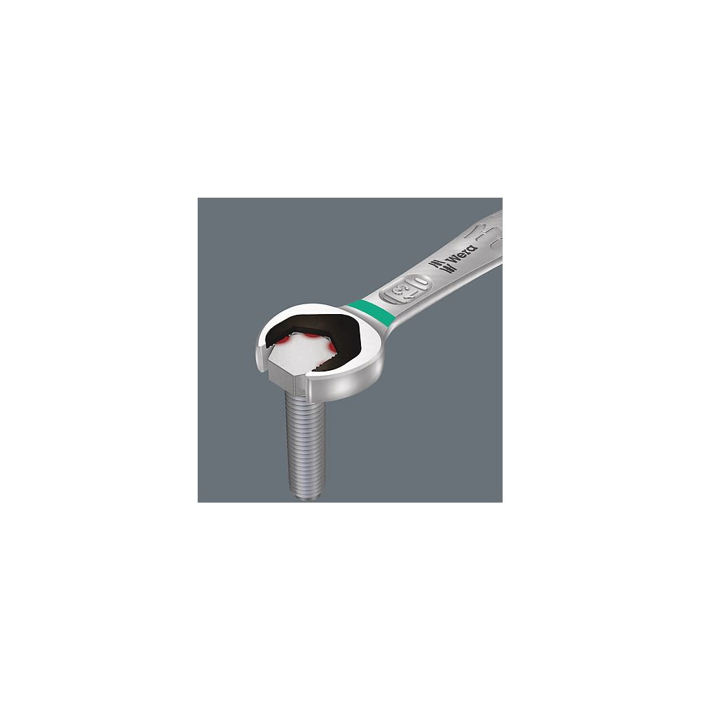 Wera Tools 6000 Joker 8 Imperial 1 Combination Ratchet Wrench Set - Ascmtools