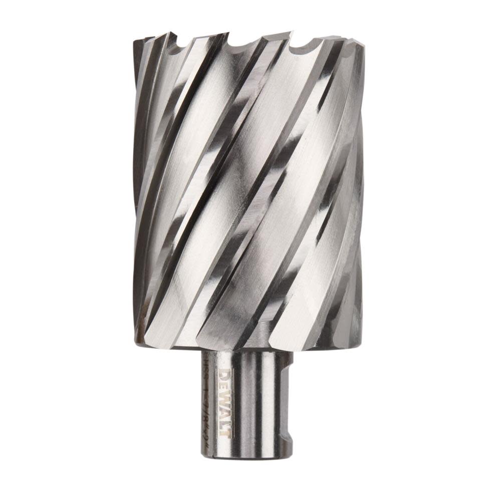 DEWALT Annular Cutter 1 7/8″ X 2″ HSS 3/4″ Weldon - Ascmtools