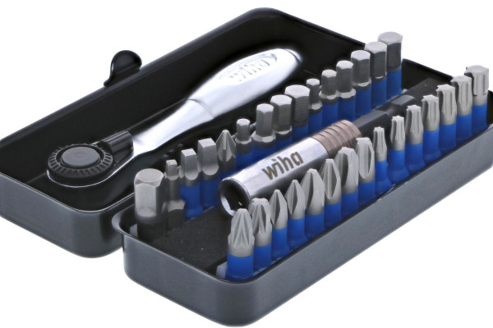 Wiha Impact Bit Set 1/4 ” drive x 1 ” Bits 32pc - Ascmtools