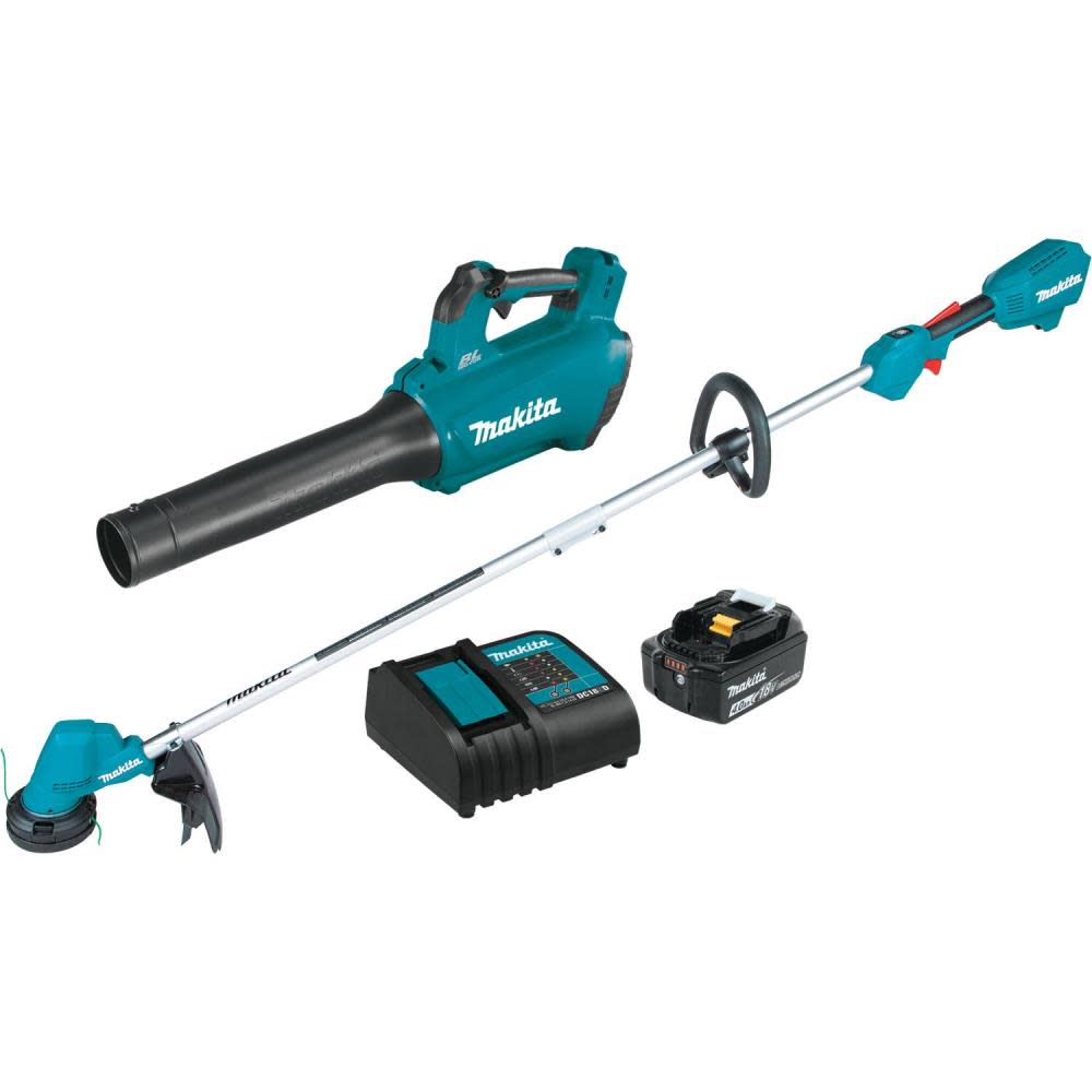 Makita 18V LXT Lithium-Ion Brushless Cordless 2 Piece Combo Kit 4.0Ah - Ascmtools