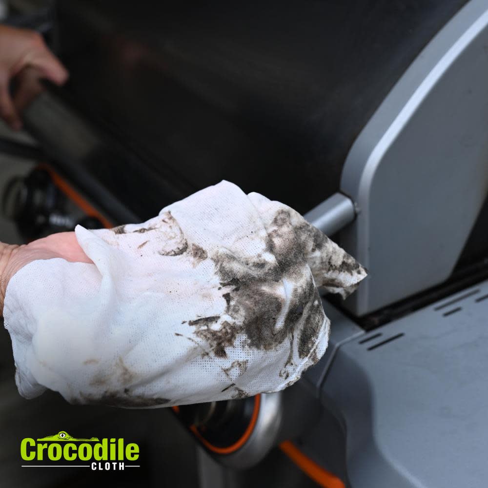 Crocodile Cloth Original Oversized Cleaning Cloths 1 Pack/100 Huge Cloths - Ascmtools