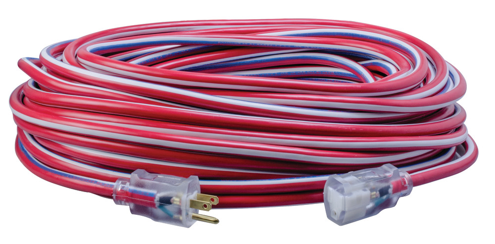 Southwire Extension Cord Lighted End Contractor Grade 12/3 100′ - Ascmtools