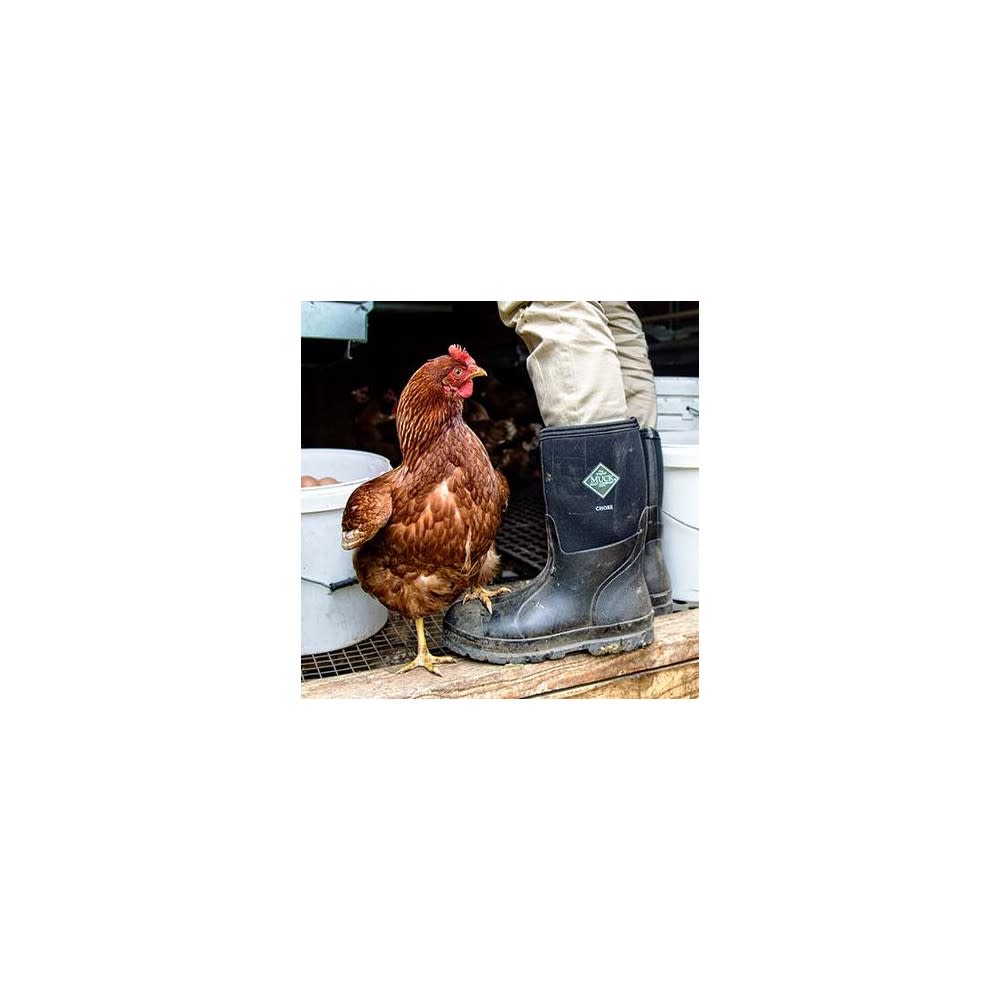 Muck Boots Black Size 16 Mens Chore Classic Mid Work Boot - Ascmtools