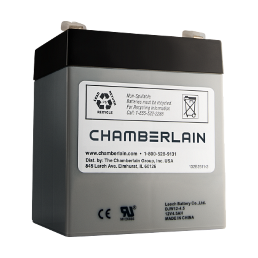 Chamberlain Battery Backup Replacement Battery - Ascmtools