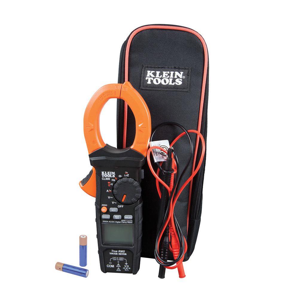 Klein Tools 2000A Digital Clamp Meter - Ascmtools