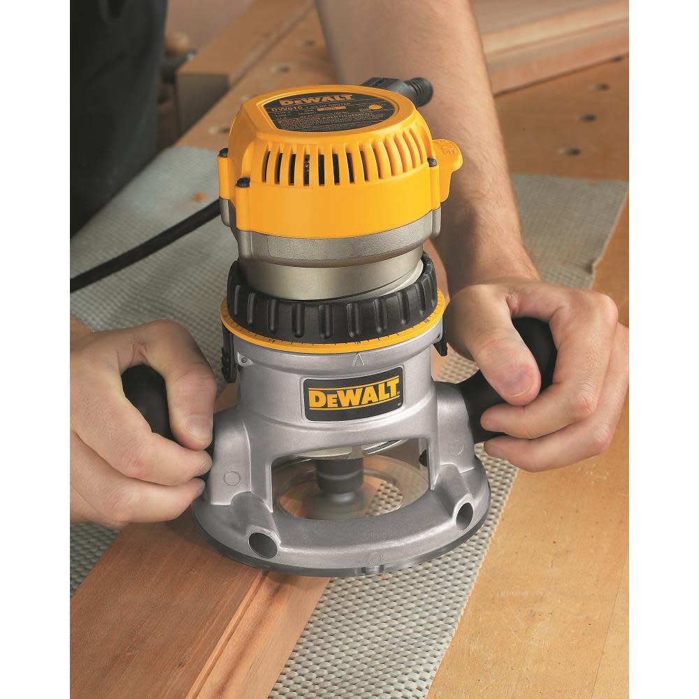 DEWALT 1-3/4 HP (Maximum Motor HP) Fixed Base Router - Ascmtools