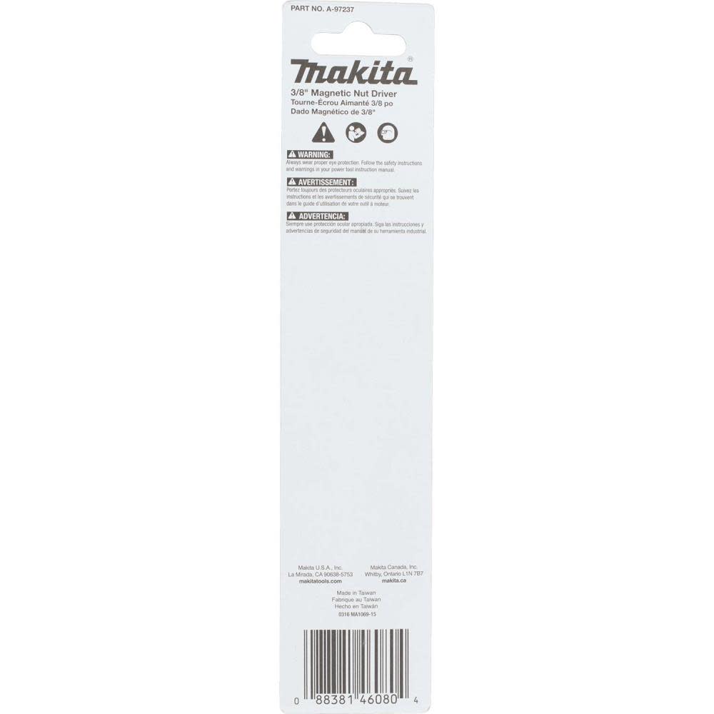 Makita Impact X 3/8 x 6 Magnetic Nut Driver - Ascmtools