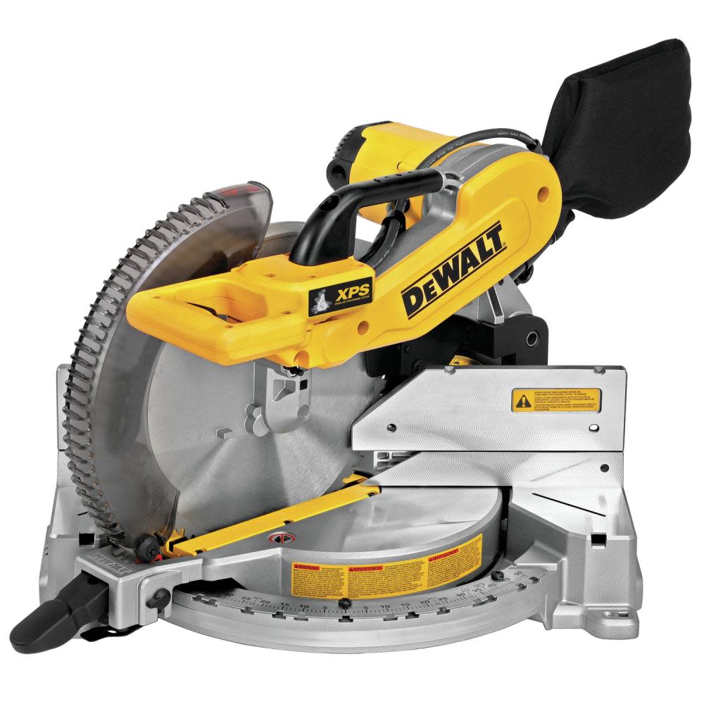 DEWALT 15 Amp 12″ Double Bevel Compound Miter Saw - Ascmtools