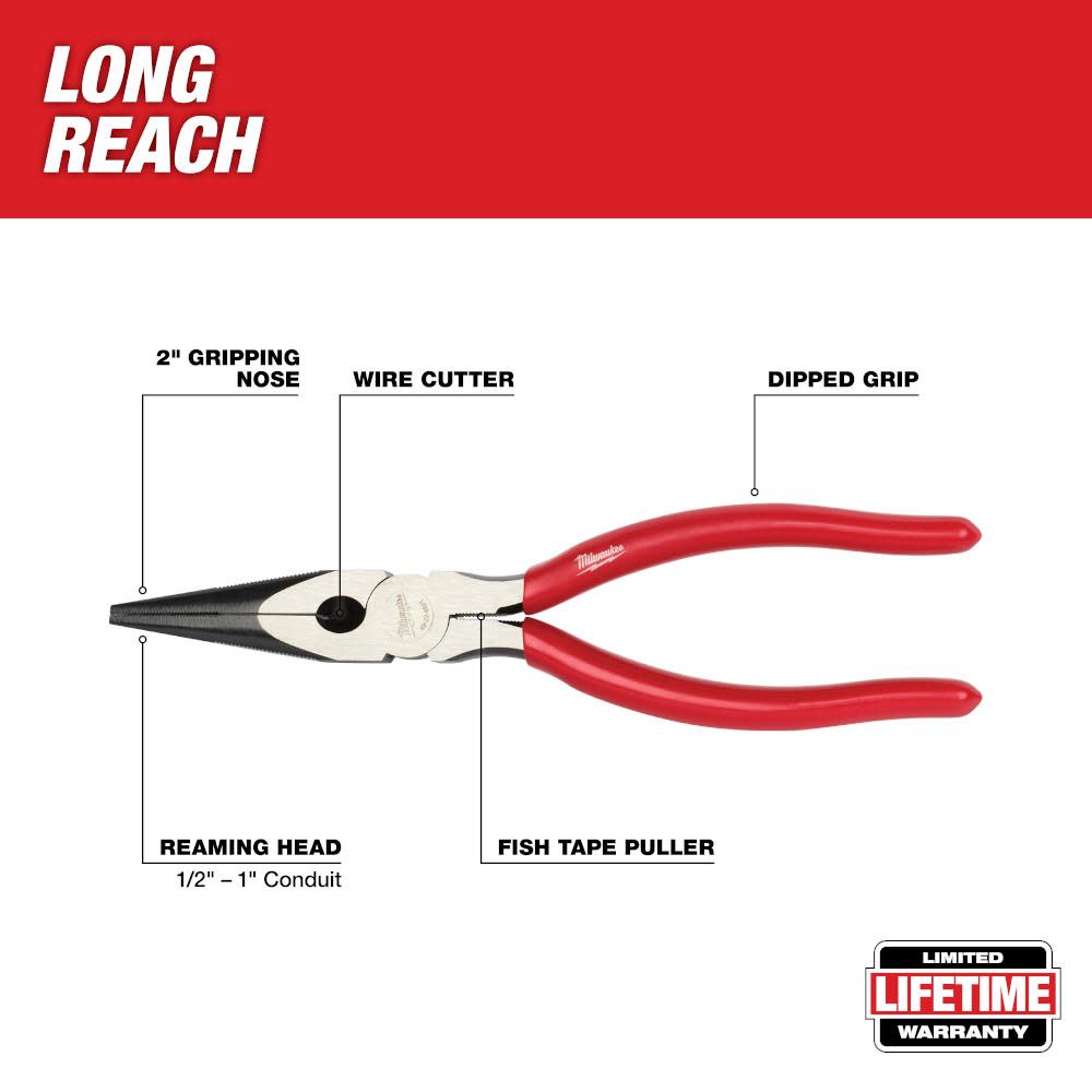 Milwaukee Long Nose-Dipped - Ascmtools