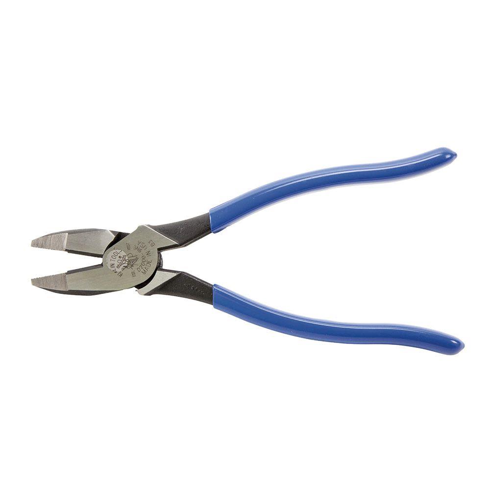 Klein Tools 9-3/8 In. Heavy Duty High-Leverage Side Cutting Pliers - Ascmtools