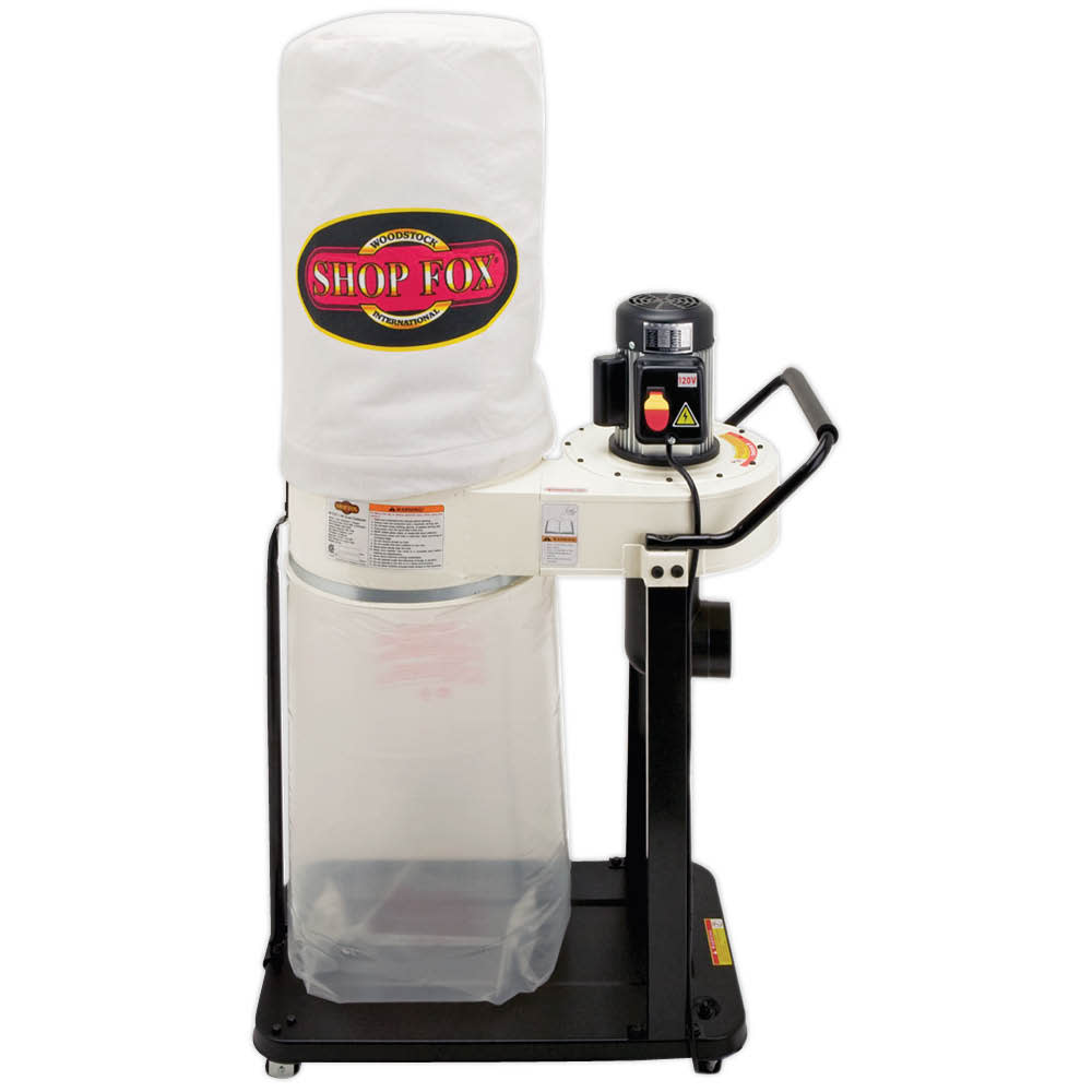 Shop Fox 1 HP 800 CFM Dust Collector - Ascmtools