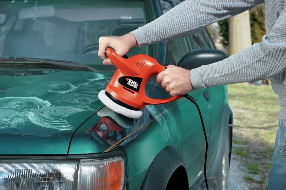 Black and Decker 6-in Random Orbit Waxer/Polisher - Ascmtools
