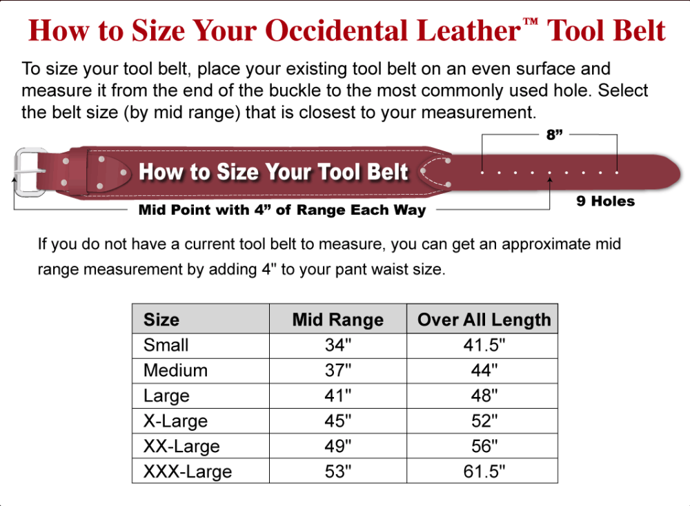 Occidental Leather Heritage FatLip Tool Bag Set - Ascmtools