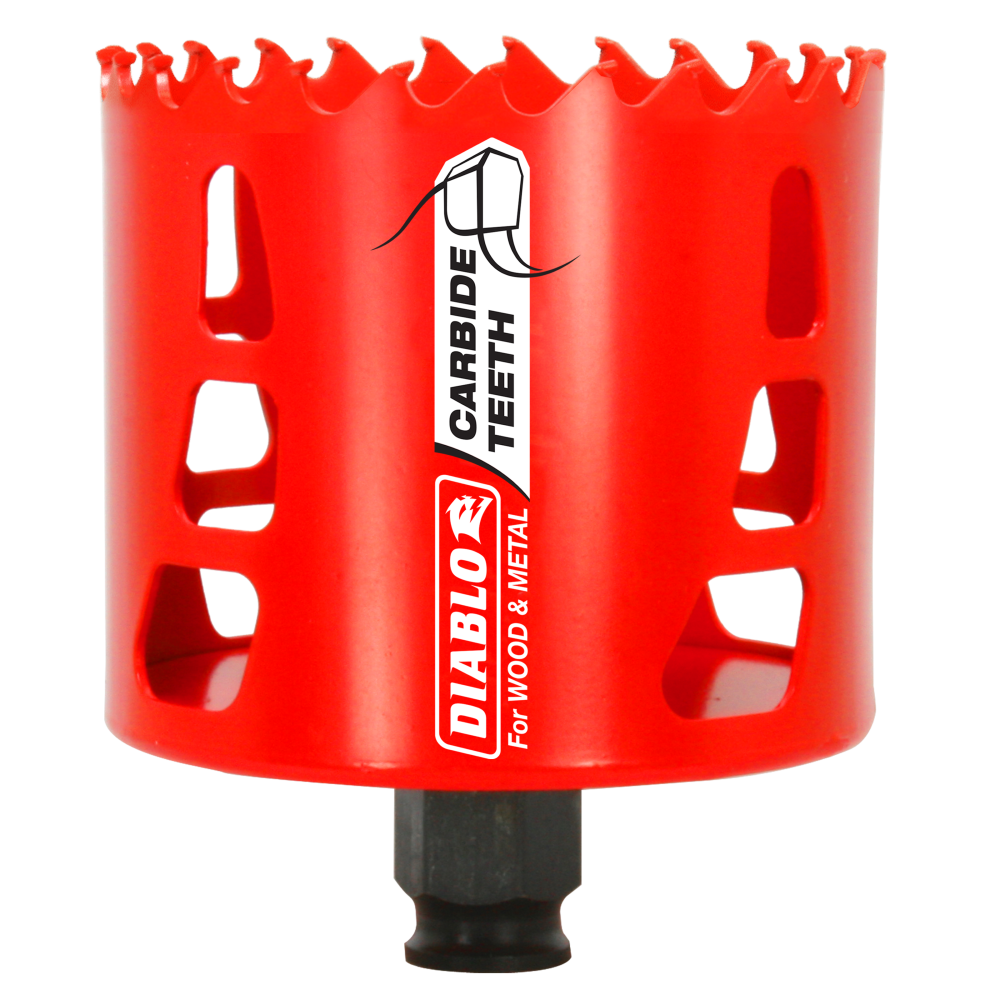 Diablo Tools 3-1/8″ (79mm) Carbide-Tip Wood & Metal Holesaw - Ascmtools
