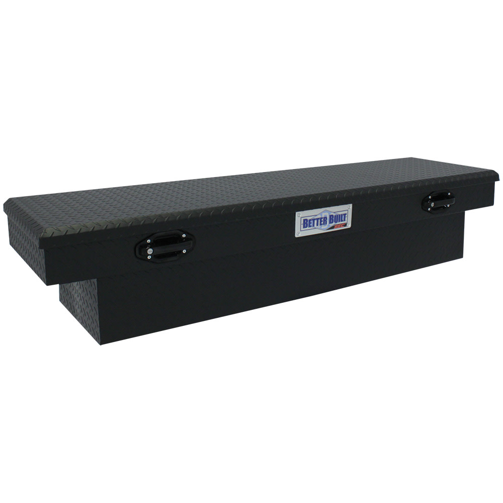 Better Built 63″ SEC Saddle Truck Tool Box MATTE BLACK - Ascmtools
