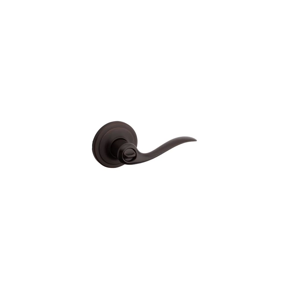 Kwikset Venetian Bronze Bed/Bath Tustin Privacy Door Lever - Ascmtools
