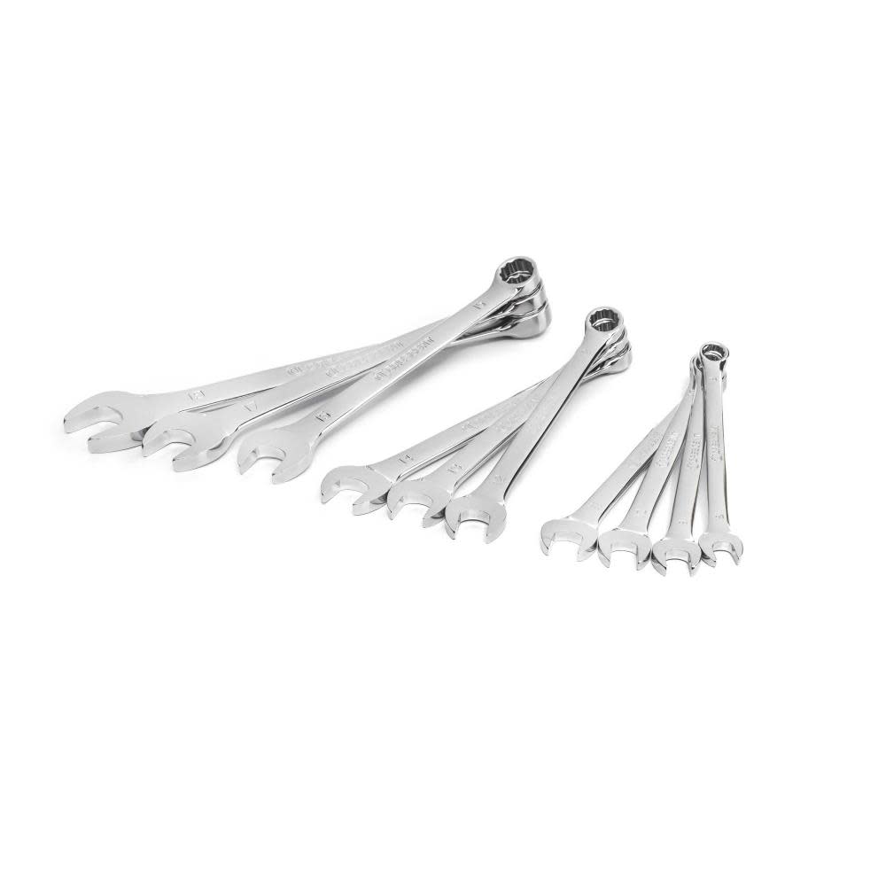 Crescent Metric Combination Wrench Set 12 Point 10pc - Ascmtools