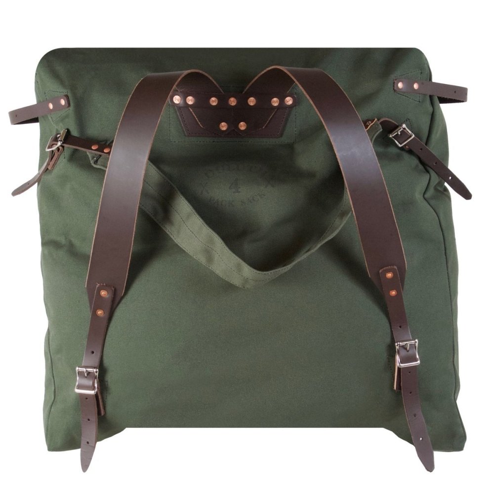 Duluth Pack 72 Liter Capacity Olive Drab Canvas #4 Original Backpack - Ascmtools