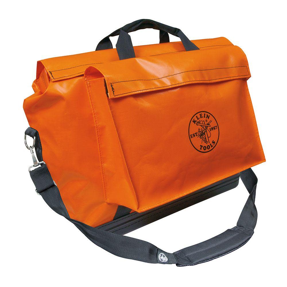 Klein Tools Vinyl Equipment Bag (Orange) - Ascmtools