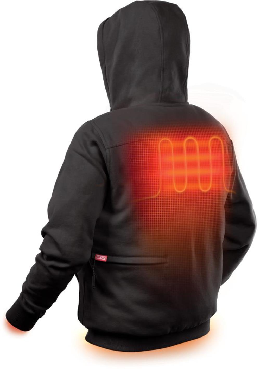 Milwaukee M12 Heated Hoodie Kit XL Black - Ascmtools