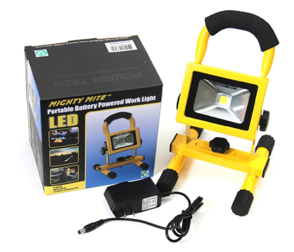 Power Tech Mighty Mite Portable LED Battery Powered Work Light - Ascmtools