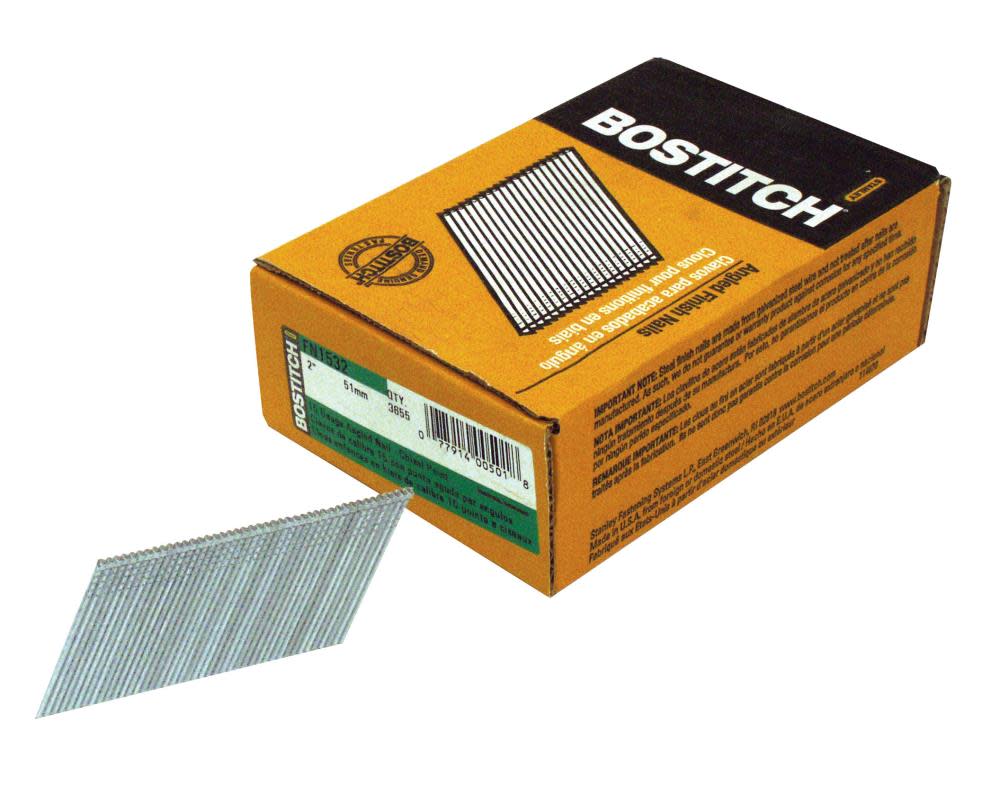 Bostitch 2 In. 15 Gauge Angled Finish Nail - Ascmtools