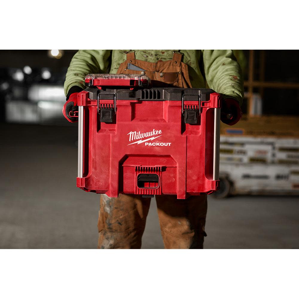 Milwaukee PACKOUT XL Tool Box 2 Drawer Tool Box Dolly Bundle - Ascmtools