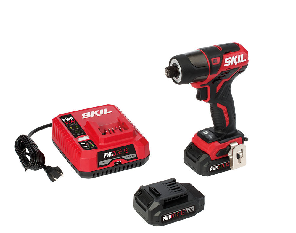 SKIL PWRCore 12 Brushless 12V 1/4” Hex Impact Driver - Ascmtools